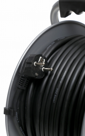 Prelungitor 50M pe rola cu tambur 3X2.5mm protectie priza (KD4022) [6]