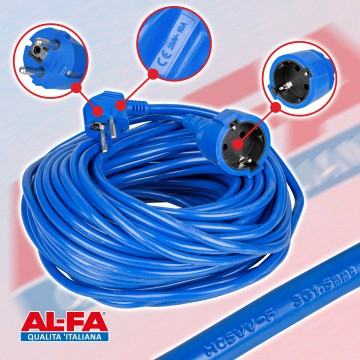 Prelungitoare curent - Prelungitor de gradina 1 priza 3x1.5 mm 30m IP20 (LX30M)
