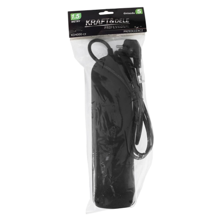 Prelungitor electric curent 1.5m 5 prize (KD4000-CZ) [2]