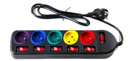 Prelungitoare curent - Prelungitor electric curent 1.5m 5 prize (KD4000-CZ)