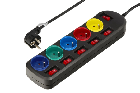 Prelungitor electric curent 1.5m 5 prize (KD4000-CZ) [6]