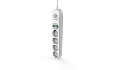 Prelungitor electric curent 2m 4 prize 4 mufe USB (KD4030) [2]