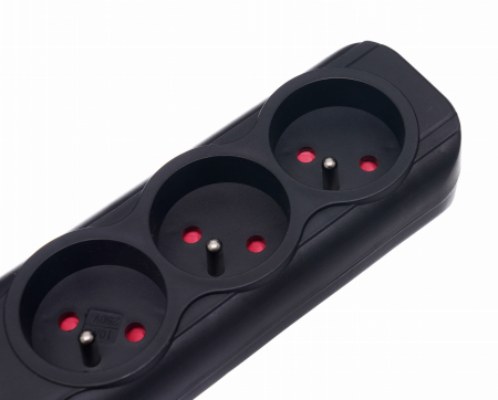 Prelungitor electric curent 3m 3 prize mufe USB (KD4032) [3]