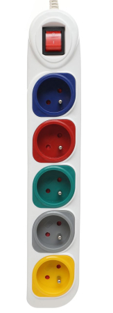 Prelungitoare curent - Prelungitor electric curent 3m 5 prize (KD4009)