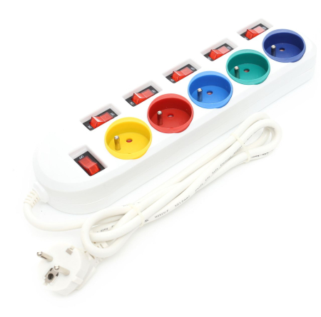 Prelungitor electric curent 5m 5 prize (KD4002) [2]