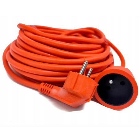 Scule electrice - Prelungitor electric pentru gradina 20m, 3x2.5mm², portocaliu (BX-3453)