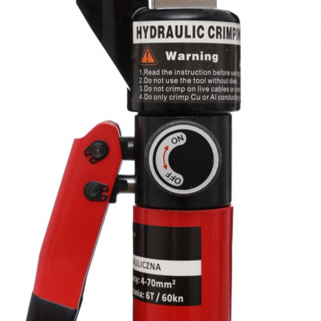 Presa Cleste hidraulic 6T pentru sertizat cabluri 4-70mm (KD10341) [2]