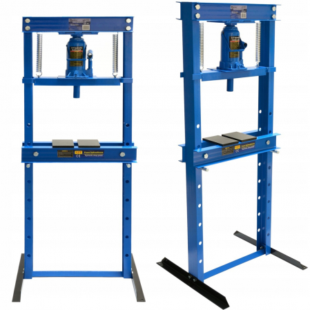 Scule Atelier Auto - Presa hidraulica 12Tone 0-71cm 8trepte extras rulmenti stand podea (G02091)