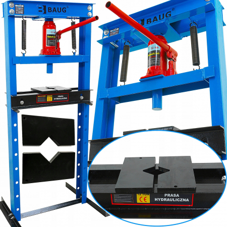 Extras rulmenti/bucse/articulatii/butuci - Presa hidraulica 12Tone rulmenti 0-85cm stand podea (B3600)