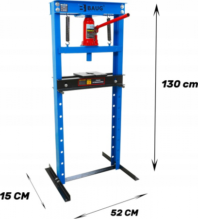 Presa hidraulica 12Tone rulmenti 0-85cm stand podea (B3600) [1]
