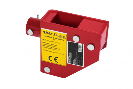 Presa hidraulica 1Tona comprimat arcuri suspensie cu 2 perechi de talere gheare si lant (KD12514) [8]