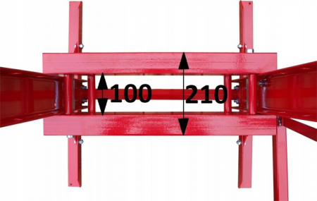 Presa hidraulica 20Tone 0-102cm 9trepte rulmenti cu actionare picior pedala stand podea (MT01207) [2]