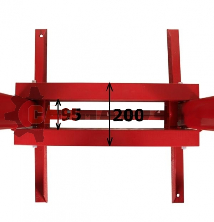 Presa hidraulica 20Tone 0-87cm 8trepte extras rulmenti stand podea (MT01206) [2]