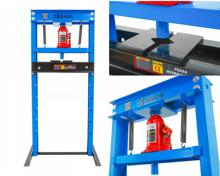 Extras rulmenti/bucse/articulatii/butuci - Presa hidraulica 20Tone rulmenti 0-85cm stand podea (B3601)