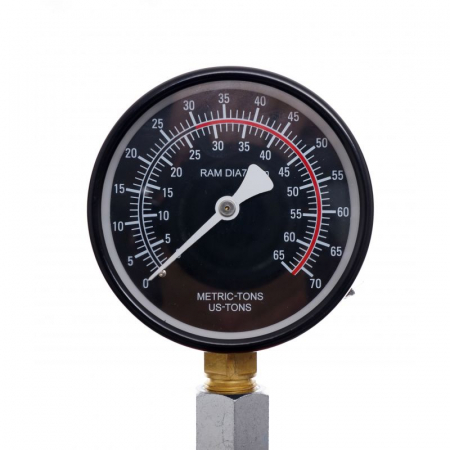 Presa hidraulica 30Tone rulmenti cu pompa dubla stand podea (KD317) [9]