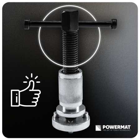 Presa pentru pistoane de frana auto cu tija 3/8" si actionare cu cheie de 19 mm PM1510 (PM-PDCT-1T) [23]