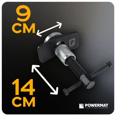 Presa pentru pistoane de frana auto cu tija 3/8" si actionare cu cheie de 19 mm PM1510 (PM-PDCT-1T) [26]