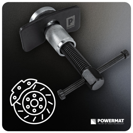 Presa pentru pistoane de frana auto cu tija 3/8" si actionare cu cheie de 19 mm PM1510 (PM-PDCT-1T) [22]