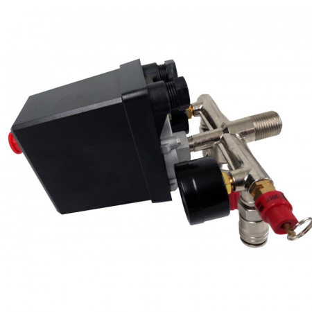 Presostat universal 380 400V trifazat trifazic regulator presiune manometru (V81207) [3]