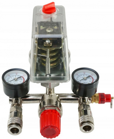 Presostat universal 380 400V trifazat trifazic regulator presiune manometru (V81209) [4]