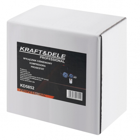 Presostat universal cu dezumidificator regulator pe presiune manometru 10685 (KD5852) [1]