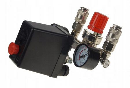 Presostat universal cu regulator pe presiune si manometru (10681) [8]