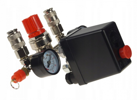 Presostat universal cu regulator pe presiune si manometru (10681) [5]