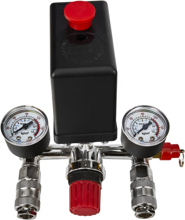 Presostat universal cu regulator pe presiune si manometru (KD11270) [12]