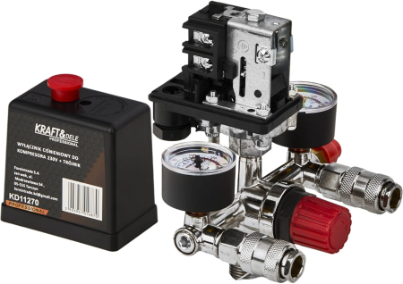 Presostat universal cu regulator pe presiune si manometru (KD11270) [26]