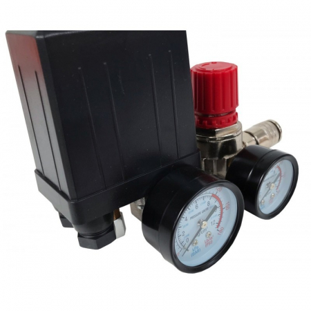 Presostat universal cu regulator pe presiune si manometru (V81202) [4]