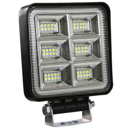 Lampa/stop auto - Proiector LED auto patrat, 48W, 110 x 110 x 35 mm, 9-36V (M82754)