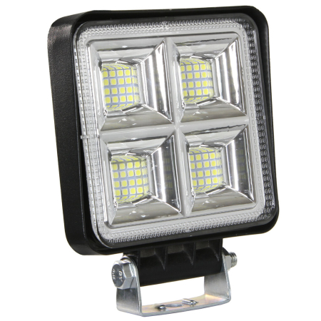 Lampa/stop auto - Proiector LED auto patrat, 64W, 110 x 110 x 35 mm, 9-36V (M82755)