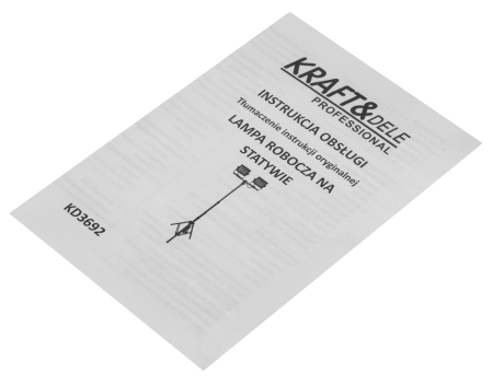 Proiector LED de lucru cu trepied 2x100W, 16000 lm, IP65 (KD3692_2K) [14]