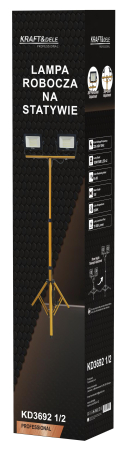 Proiector LED de lucru cu trepied 2x100W, 16000 lm, IP65 (KD3692_2K) [18]