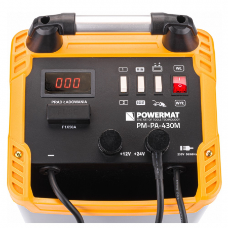 Robot incarcare pornire auto 400A redresor baterie 12V-24V, 30-500Ah auto, tractor, tir, camion (PM1096) [5]