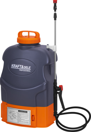 Pulverizatoare - Pulverizator electric 20L acumulator 12V presiune reglabila 4.5bar 4 duze lance telescopica (KD2029)