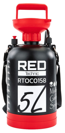 Pulverizator manual sub presiune 5 litri cu lance de 57cm si bretea pentru stropit gradina (RTOC0158) [8]