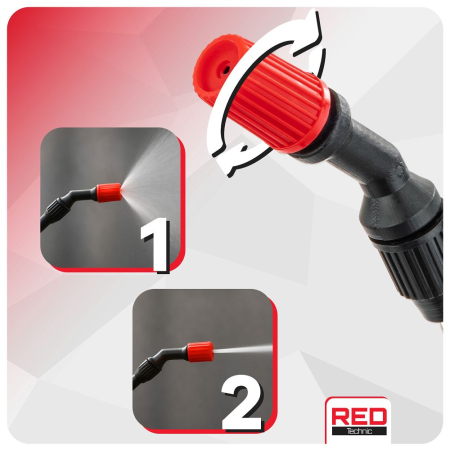 Pulverizator manual sub presiune 5 litri cu lance de 57cm si bretea pentru stropit gradina (RTOC0158) [19]