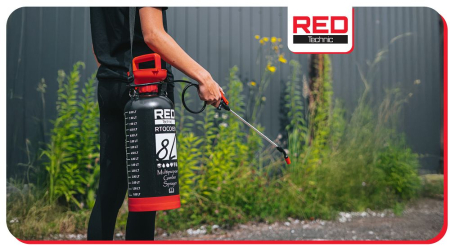 Pulverizator manual sub presiune 8 litri cu lance 57cm si bretele pentru gradina (RTOC0159) [20]