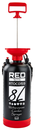 Pulverizator manual sub presiune 8 litri cu lance 57cm si bretele pentru gradina (RTOC0159) [8]