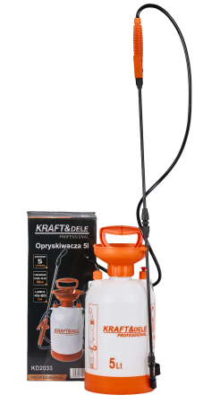 Produse noi (necategorizate) - Pulverizator sub presiune 5l durabil cu curea de umar + 2 tije (KD2033)