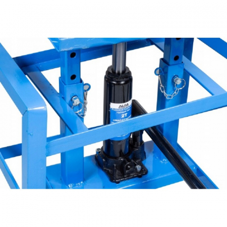 Rampa auto metalica cu ridicare hidraulica 2 Tone 2000kg 270-375mm (ALRN2478) [1]