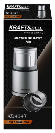 Rasnita de cafea electrica 75 g 300 W cu 2 recipiente din inox (KD4347) [14]
