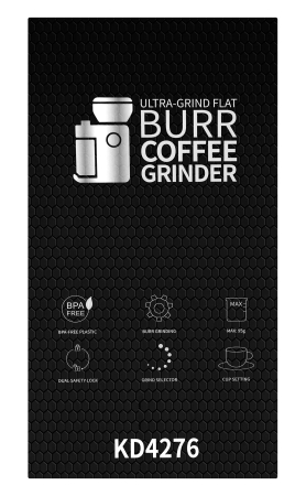 Rasnita electrica de cafea 300 W cu rasnire reglabila, 240 g (KD4276) [16]