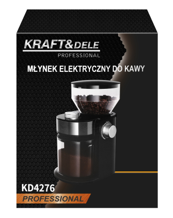 Rasnita electrica de cafea 300 W cu rasnire reglabila, 240 g (KD4276) [14]