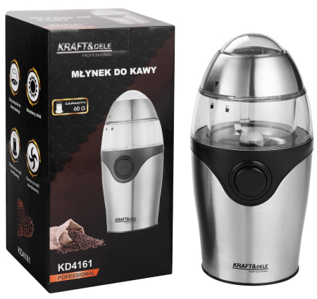 Rasnita electrica pentru cafea, 60 g, 300 W, (KD4161) [1]