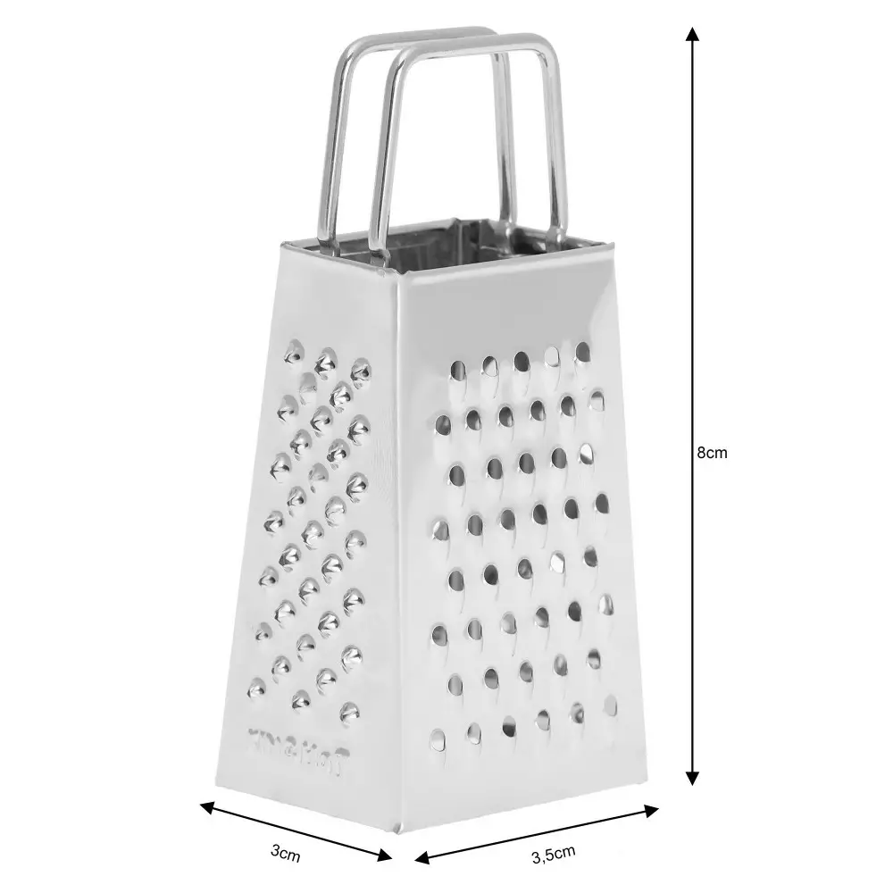 Razatoare cu 4 laturi din otel inoxidabil 3,7x2,7x8,8 cm (KH-3181) [1]