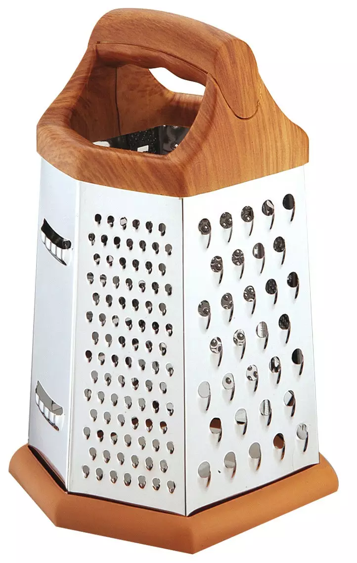 Casa - Razatoare cu 6 laturi din otel inoxidabil 13x11x20 cm (KH-4081)