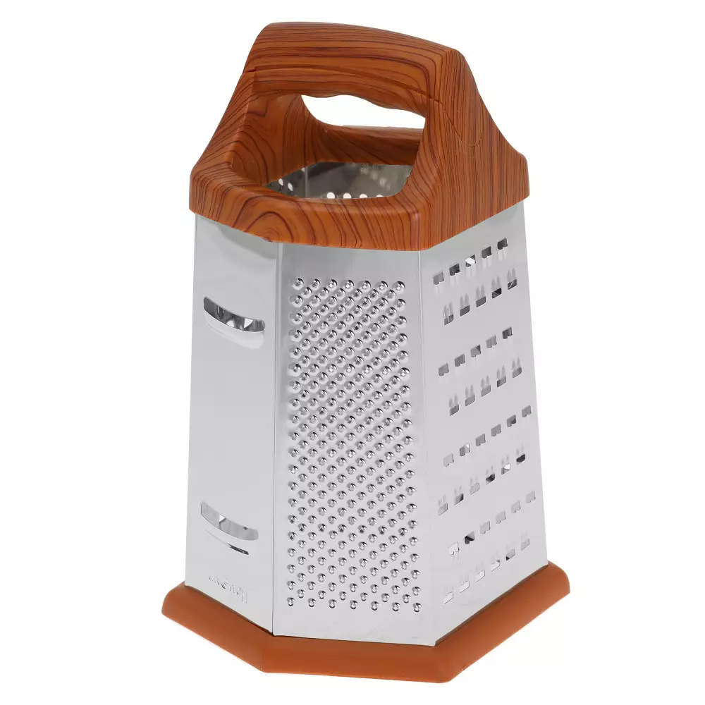 Razatoare cu 6 laturi din otel inoxidabil 13x11x20 cm (KH-4081) [4]