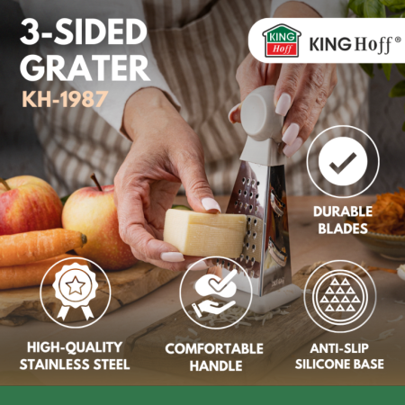 Razatoare de legume cu 3 laturi din otel inoxidabil  (KH-1987) [7]